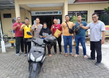 Wow! Ibu rumah tangga di Sawahan Madiun jadi pelaku Curanmor