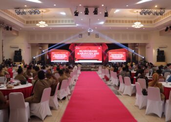 Wakapolres Ponorogo Menghadiri Musrenbang RKPD Kabupaten Ponorogo Tahun 2024