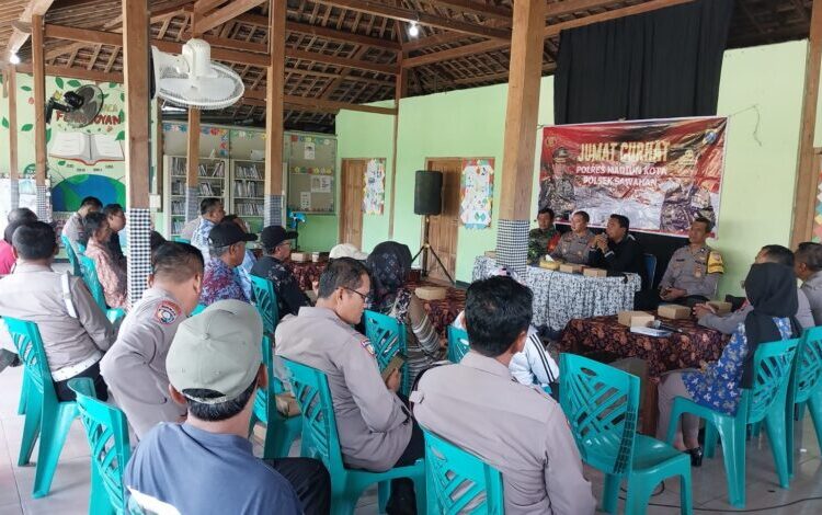 Ada Solusi agar Terhindar dari Penipuan Online di Jumat Curhat Polsek Sawahan