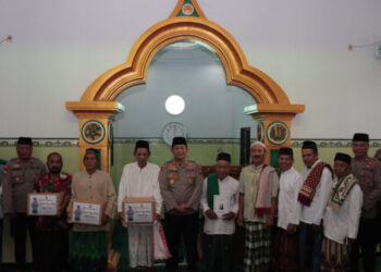 Polres Ponorogo Gelar Safari Sholat Jumat