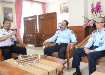 Karutan Agus Yanto Sowan Sekda Agus Pramono Koordinasi Tentang Percepatan Izin Klinik