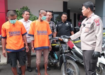 Polres Ponorogo Berhasil Mengukap Kasus Curat Sepeda Motor, 2 Orang Pelaku Diamankan
