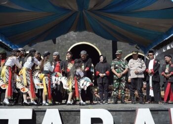 Pemkab Ponorogo Hadiri Reuni Akbar dan Halal Bihalal Seniman Reog di Bantarangin