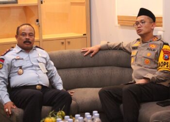 Jalin Sinergitas, Karutan Agus Yanto Sambut Hangat Kehadiran Kapolres Ponorogo