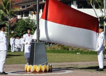 Bupati Ponorogo Pimpin Upacara Harkitnas dan Hardiknas 2023, Bersama Komitmen Wujudkan Ponorogo Hebat