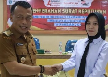 Bupati Sugiri Serahkan SK P3K kepada 96 Tenaga Kesehatan di Ponorogo