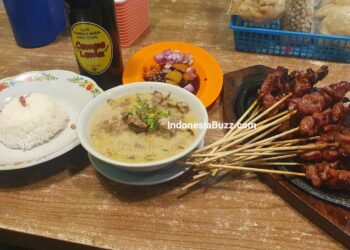 Sate kambing cempe lemu tegal