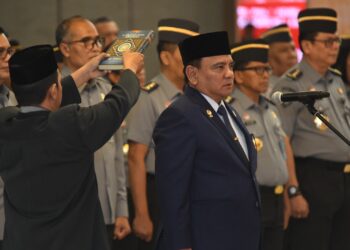 Dulu Berstatus Anggota Polri, Kini Sekjen Kemenkumham Dilantik Menjadi ASN