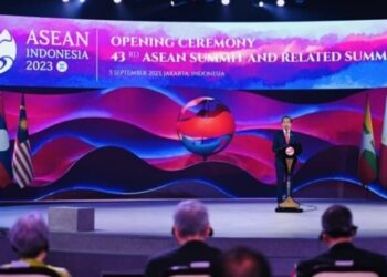 Presiden Jokowi Resmi Buka KTT ASEAN ke-43 di Jakarta