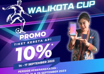 September Ceria, KAI Daop 7 Madiun Berikan Kejutan Diskon Potongan Tiket KA hingga 20 %