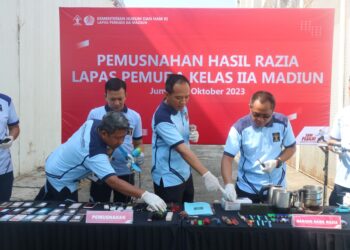 Lapas Pemuda Madiun Terus Gencarkan Perang Melawan Halinar