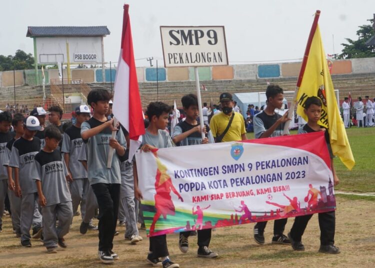 4.200 Pelajar Ikuti Popda 2023 Kota Pekalongan