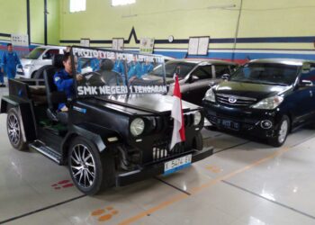 Siswa dan Guru SMKN di Kabupaten Semarang, Ciptakan Prototipe Mobil Listrik