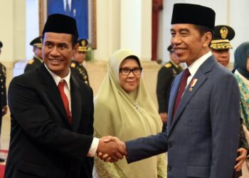 Andi Amran Sulaiman Dilantik Jadi Mentan Gantikan Syahrul Yasin Limpo