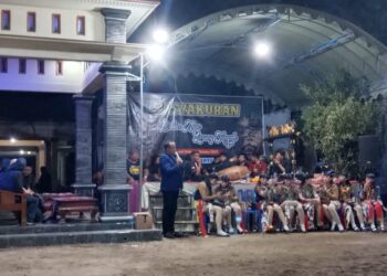 Ribuan Warga Jati Desa Poko, Gelar Tasyakuran Dalan Alus Aspirasi Hj. Sri Wahyuni