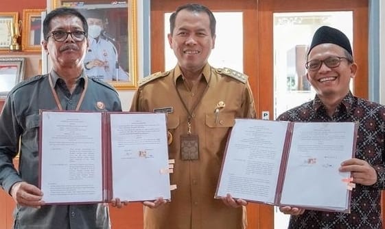 Penandatanganan NPHD Pilkada 2024 di Kabupaten Wonogiri