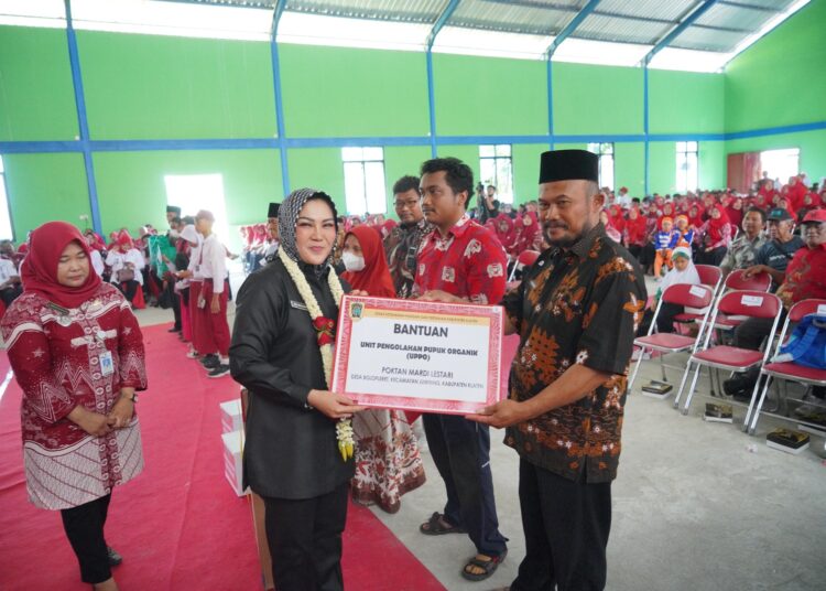 Bupati Klaten Resmikan Gedung Serbaguna Catur Mulyo Sejati di Desa Bolopleret