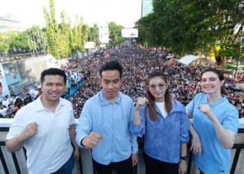 1,3 Juta Orang Ikut Jalan Sehat Prabowo-Gibran di Makassar