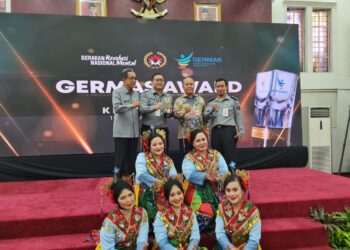 Kemenkumham Meraih Terbaik Kedua dalam Penghargaan Germas Award Tahun 2023