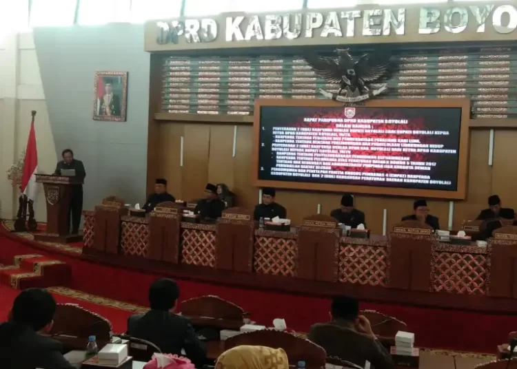 DPRD Boyolali Usulkan Perubahan Perda Anggota Dewan