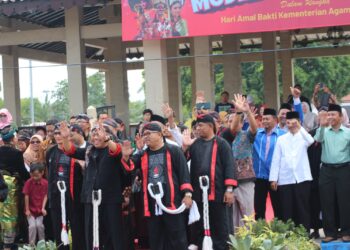 HAB Kemenag ke-78, Rutan Ponorogo Ikuti Festival Street