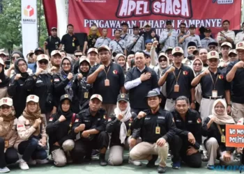 Bawaslu Sukoharjo Gelar Apel Siaga Jelang Pemilu