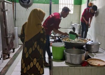 Wujud Peduli Kesehatan, Rutan Ponorogo Intensifkan Pemeriksaan Dapur