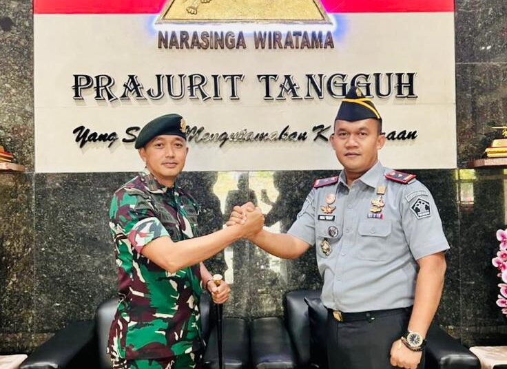 Kalapas Pasuruan Kunjungi Batalyon Kavaleri Pasuruan, Ini Tujuannya