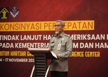 Irjen Kemenkumham Serukan Tindak Lanjuti Hasil Pemeriksaan BPK