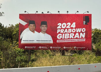 Kornas Bolone Mase Bantah Kolaborasi dengan Polri dalam Pemasangan Spanduk Prabowo-Gibran