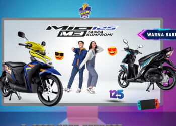 Tampil Lebih Stylish: Yamaha Mio M3 Dapatkan Penyegaran Warna dan Grafis Sporty
