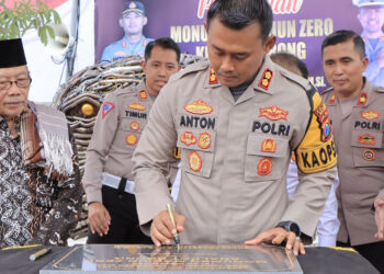 Diresmikan Kapolres Madiun, Madiun Zero Knalpot Brong Berdiri di Simpang 4 Dumpil