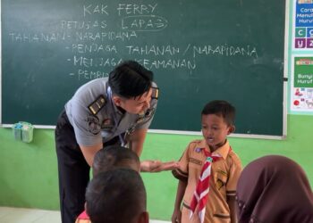 ASN Lapas Pemuda Madiun Dukung Kelas Inspirasi, Bangun Karakter Positif Generasi Muda