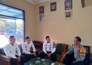 Lapas Pemuda Madiun dan Kasat Sabhara Jalin Sinergitas wujudkan Keamanan Nataru