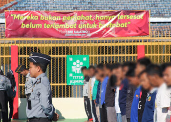 Rutan Ponorogo Kobarkan Semangat Bela Negara Melalui Upacara Peringatan Hari Bela Negara