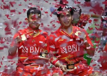 Leo Rolly Carnando/Daniel Marthin Sabet Gelar Juara Indonesia Masters 2024