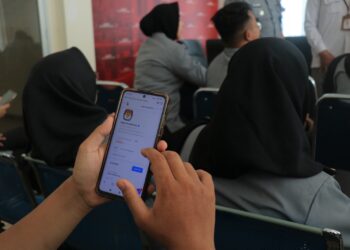 Calon Anggota KPPS Lapas Pemuda Madiun Ikuti Sosialisasi Aplikasi SIAKBA