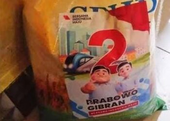Pemasangan Stiker Prabowo-Gibran di Kantong Beras Bansos Dipertanyakan oleh TPN Ganjar-Mahfud