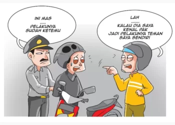 Polres Kediri Tangkap Pencuri Motor setelah Posting Barang Curiannya di Medsos