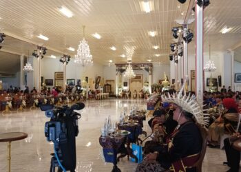 Puncak ”Dhaup Ageng” Pakualaman, Dihadiri Raja Kraton Surakarta PB XIII