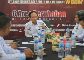 Kalapas Pemuda Madiun Pimpin Rapat Penyusunan Kinerja di Awal Tahun 2024