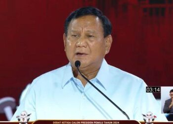 Prabowo sindir Anies Terlalu Teoritis