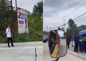 Istana Bantah Isu Bocor Ban Mobil Jokowi di Grobogan, Jawa Tengah, Koordinator Stafsus: “Bukan Ganti Ban, Tapi Aktivitas Rutin”