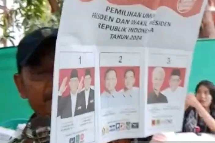 Dianggap Rusak, Bawaslu Bogor Temukan Surat Suara Pilpres Sudah Tercoblos