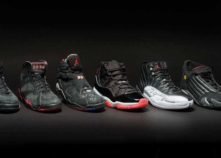 Wow! Enam Sepatu Micheal Jordan Terlelang 126 Miliar