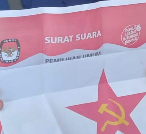 Geger di TPS Semarang: Temuan Logo PKI di Surat Suara Capres Pemilu 2024