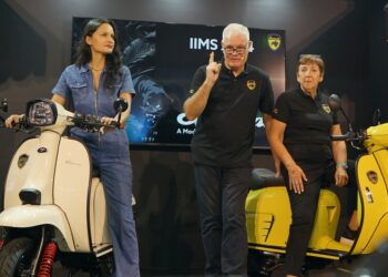 Scomadi Meluncurkan Dua Skuter Terbaru di IIMS 2024