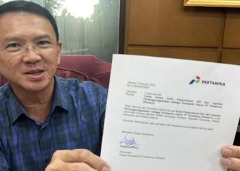 Basuki Tjahaja Purnama alias Ahok resmi mengundurkan diri dari posisinya sebagai komisaris utama PT Pertamina