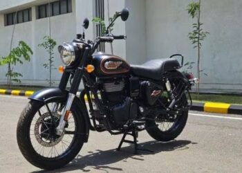 Royal Enfield Rilis Model Terbaru Bullet 350 di Pameran IIMS 2024