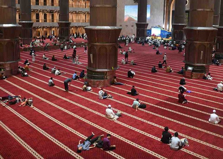 Pendaftaran Iktikaf di Masjid Istiqlal Dibuka, Seleksi Fisik Wajib Dilalui